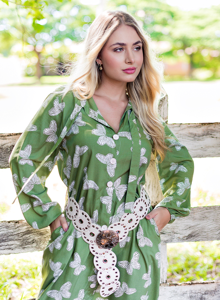 02 chemise longa estampada