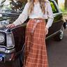 02 saia longa xadrez sereia com pregas
