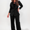 06 conjunto alfaiataria blazer e calca pantalona com cinto