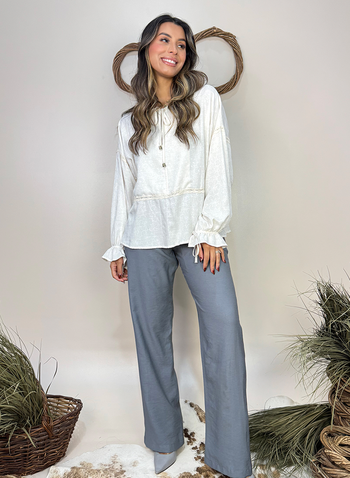 01 blusa jacquard com entremeios