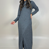 04 vestido longo de gola alta em malha canelada
