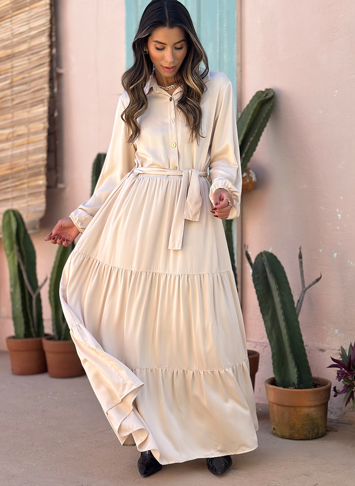 02 vestido longo com vista e saia em recortes