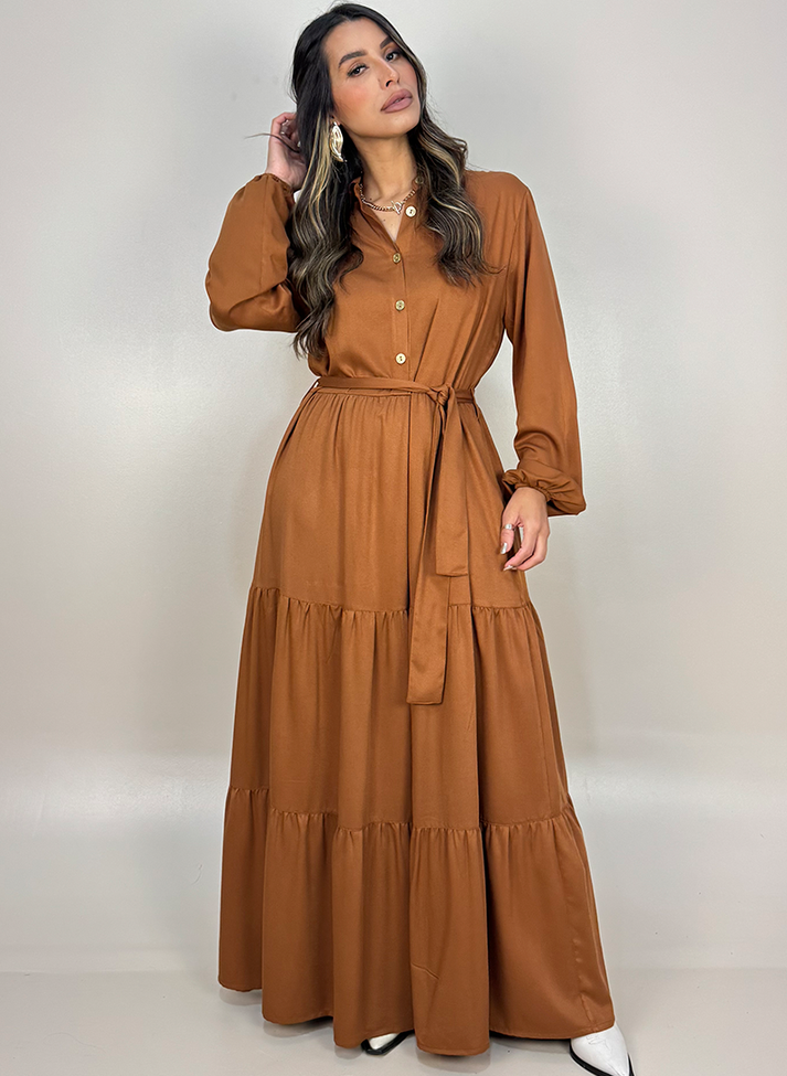 08 vestido longo com vista e saia em recortes