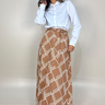 11 saia longa com estampa geometrica