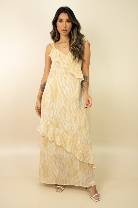 01 vestido longo e leve com babados