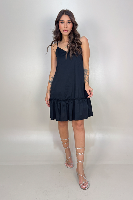 04 vestido curto alcinha com barra em babado