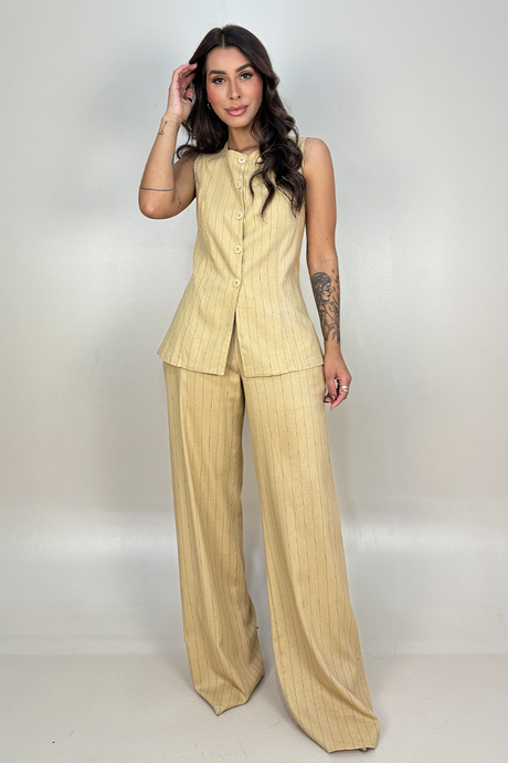 02 conjunto risca de giz colete e calca