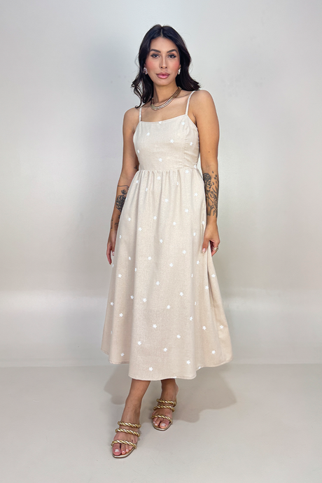 04 vestido midi de alcinha bordado
